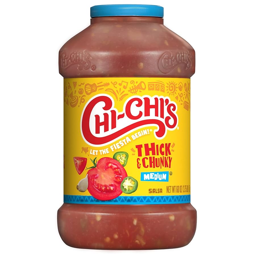 salsa様 Amazon.com: CHI-CHI'S Thick and Chunky Salsa Medium, 60 ounce